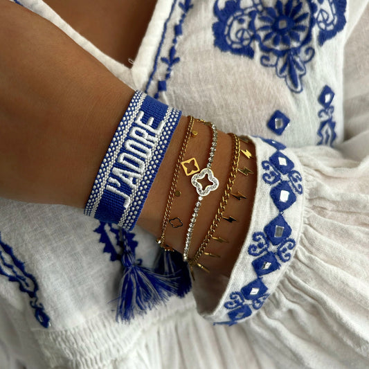 Crystal Woven Luxe Bracelet