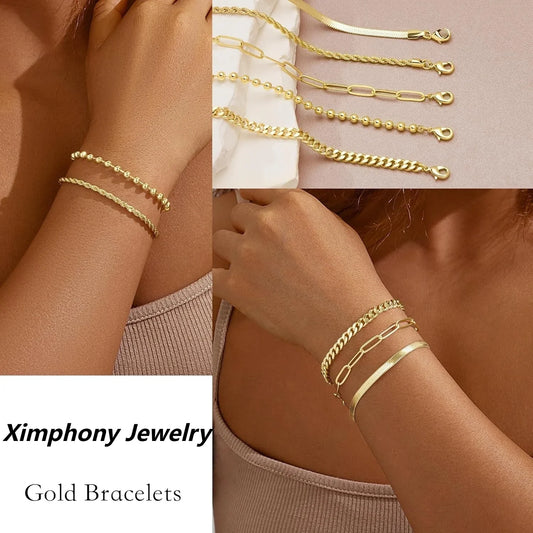 Golden Layers Luxe Bracelet Set
